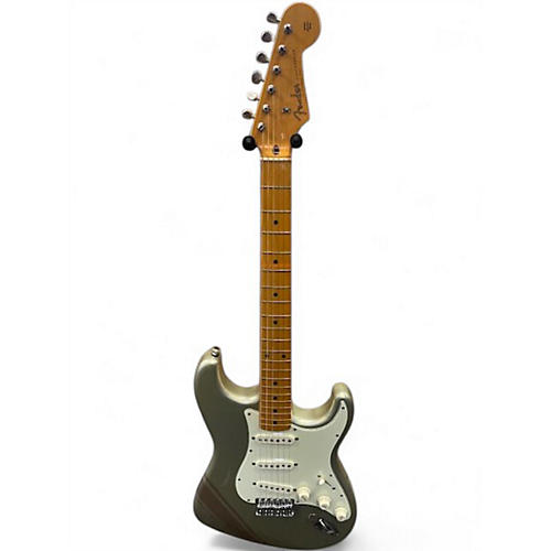 Used Fender FSR MIJ 50'S Stratocaster Shoreline Gold Solid Body Electric Guitar Shoreline Gold