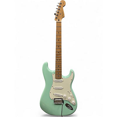 Used Fender FSR Player Stratocaster Fat 50s Surf Green Solid Body Electric Guitar