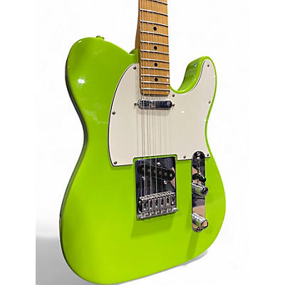 Used Fender FSR Player Telecaster electron green Solid Body Electric Guitar