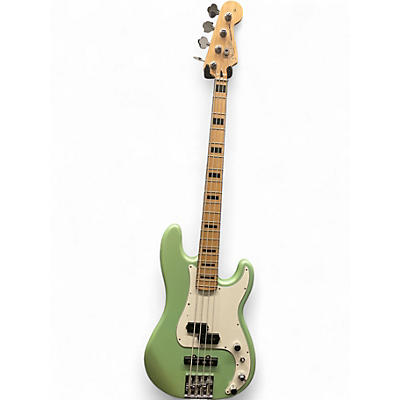 Used Fender FSR Precison Special Active Bass Seafoam Pearl Electric Bass Guitar