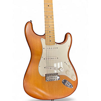 Used Fender FSR STANDARD HANDS STAINED Natural Solid Body Electric Guitar