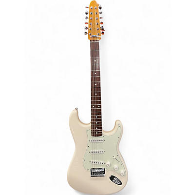 Used Fender FSR STRATOCASTER XII 12-STRING MIJ Olympic White Solid Body Electric Guitar