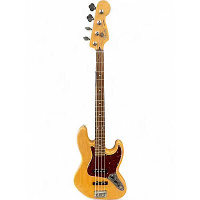 Used Fender FSR Standard Jazz Bass Natural Electric Bass Guitar