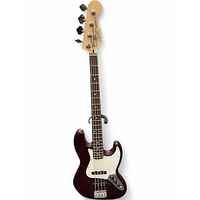 Used Fender FSR Standard Jazz Bass Red Electric Bass Guitar