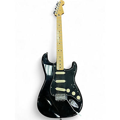 Used Fender FSR Standard Stratocaster BLACK Solid Body Electric Guitar