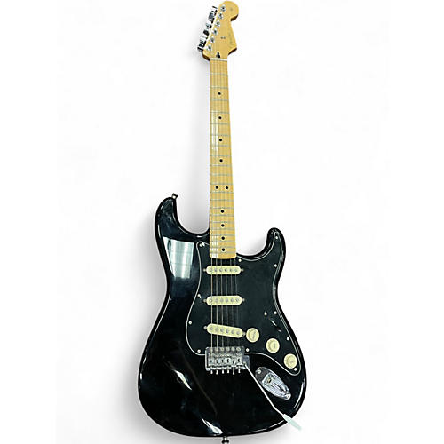 Used Fender FSR Standard Stratocaster BLACK Solid Body Electric Guitar BLACK