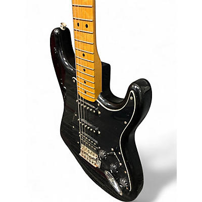 Used Fender FSR Standard Stratocaster Black Solid Body Electric Guitar