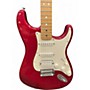 Used Fender FSR Standard Stratocaster Candy Apple Red Solid Body Electric Guitar Candy Apple Red
