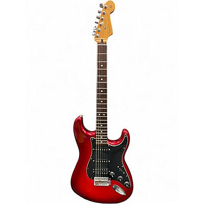 Used Fender FSR Standard Stratocaster Candy Apple Red Solid Body Electric Guitar