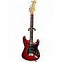 Used Fender FSR Standard Stratocaster HSS Candy Red Burst Solid Body Electric Guitar Candy Red Burst