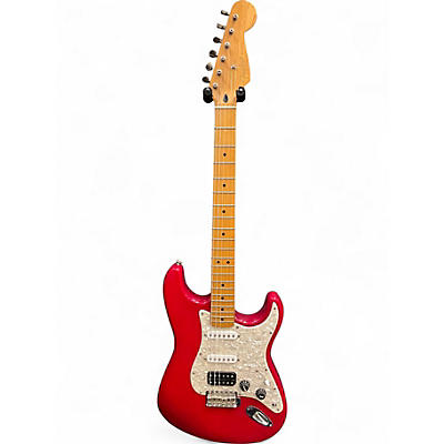 Used Fender FSR Standard Stratocaster Trans Red Solid Body Electric Guitar