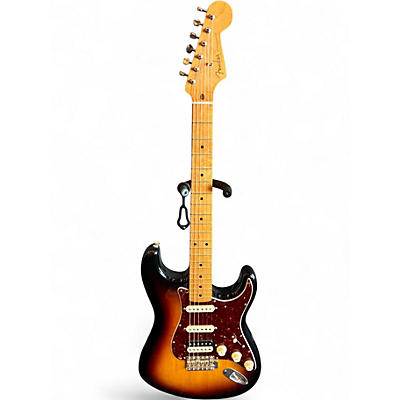 Used Fender FSR Stratocaster Player 3 Color Sunburst Solid Body Electric Guitar