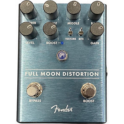 Used Fender FULL MOON DISTORTION Effect Pedal
