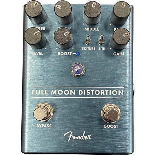 Used Fender FULL MOON DISTORTION Effect Pedal