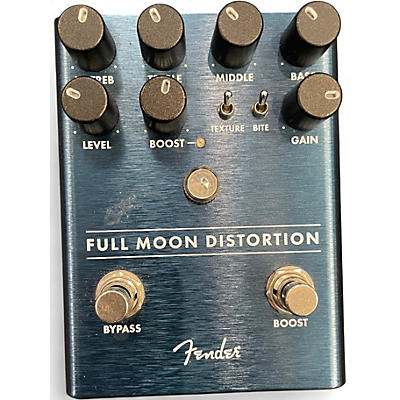 Used Fender FULL MOON DISTORTION Effect Pedal