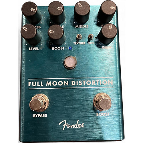 Used Fender FULL MOON DISTORTION Effect Pedal