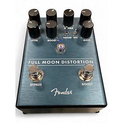 Used Fender FULL MOON DISTORTION Effect Pedal