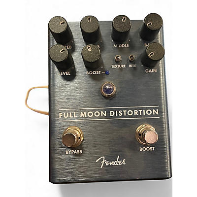 Used Fender FULL MOON DISTORTION Effect Pedal