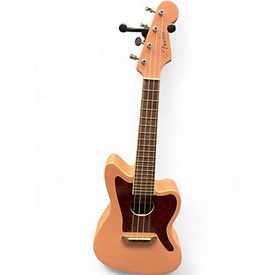 Used Fender FULLERTON JZM UKE Shell Pink Ukulele