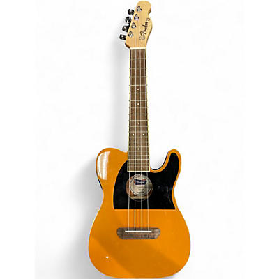 Used Fender FULLERTON TELE UKE Blonde Ukulele