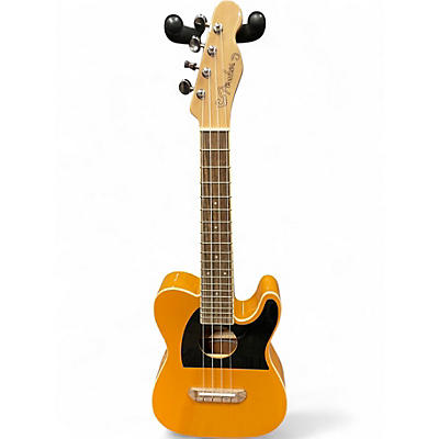 Used Fender FULLERTON TELE UKULELE Butterscotch Ukulele