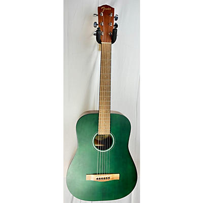 Fender Used Fender Fa-15 Green Acoustic Guitar