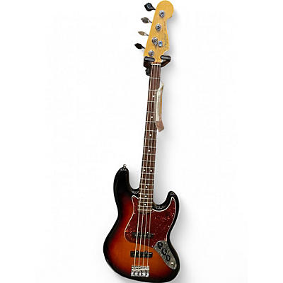 Used Fender Fender American Standard Jazz Bass 3 Color Sunburst Electric Bass Guitar
