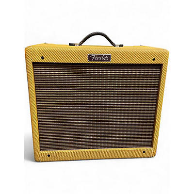 Used Fender Fender Blues Junior Lacquered Tweed 15W 1x12 Jensen C12-N Tube Guitar Combo Amp