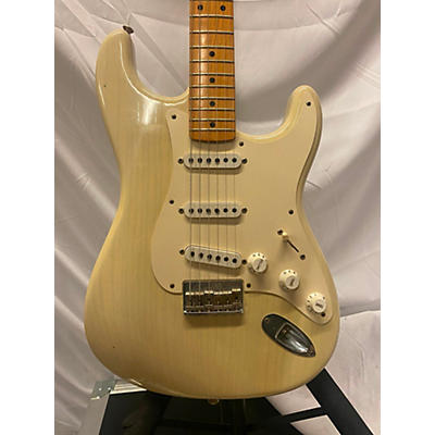 Fender Used Fender Fender Custom Shop 1956 Stratocaster Journeyman Relic Aged White Blonde Solid Body Electric Guitar