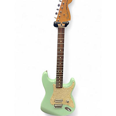 Used Fender Fender Limited Edition Tom DeLonge Signature Stratocaster Surf Green Solid Body Electric Guitar