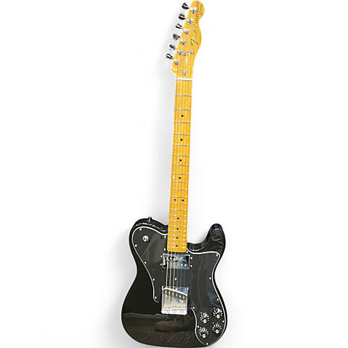 Used Fender Fender Telecaster Custom Black Solid Body Electric Guitar Black Solid Body Electric Guitar Black