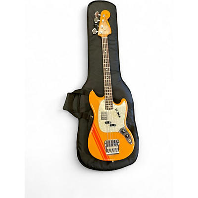 Used Fender Fender Vintera II '70s Competition Mustang Bass Competition Orange Electric Bass Guitar