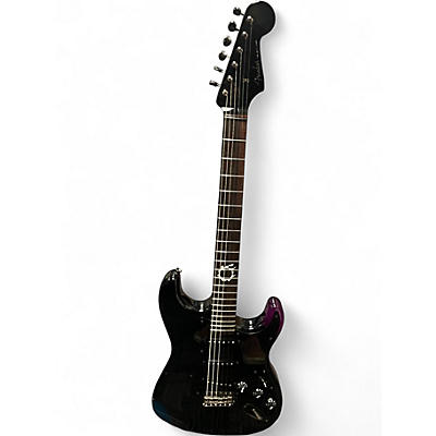 Used Fender Final Fantasy XIV Stratocaster Black Solid Body Electric Guitar