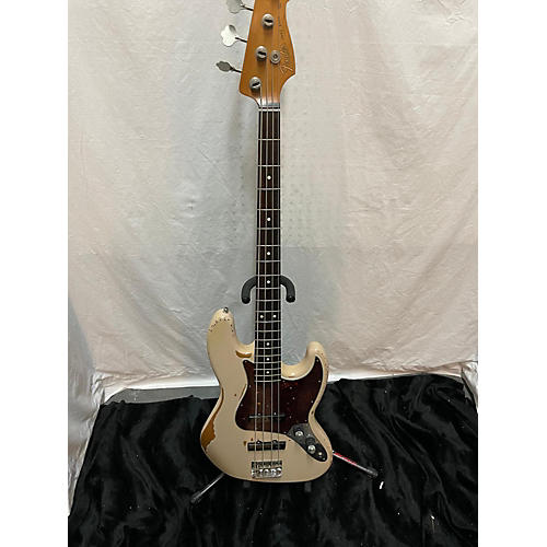 Fender Used Fender Flea Signature Jazz Bass Distressed Shell Pink Electric Bass Guitar distressed shell pink