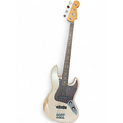 Used Fender Flea Signature Jazz Bass Shell Pink Electric Bass Guitar