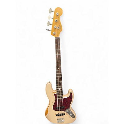 Used Fender Flea Signature Jazz Bass Shell Pink Electric Bass Guitar