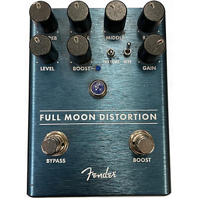 Used Fender Full Moon Distortion Effect Pedal