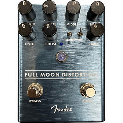 Used Fender Full Moon Distortion Effect Pedal
