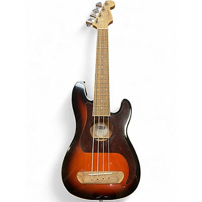 Used Fender Fullerton Precision Bass Ukulele 2 Color Sunburst Acoustic Bass Guitar