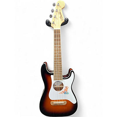 Used Fender Fullerton Strat Ukulele 2 Color Sunburst Ukulele