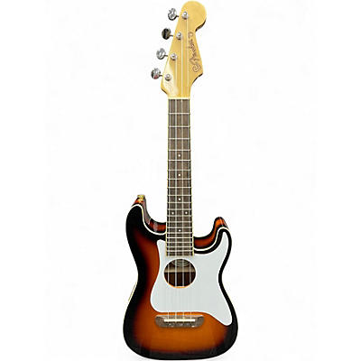 Used Fender Fullerton Stratocaster Acoustic-Electric Sunburst Ukulele