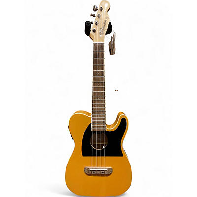 Used Fender Fullerton Telecaster Ukulele Butterscotch Blonde Ukulele