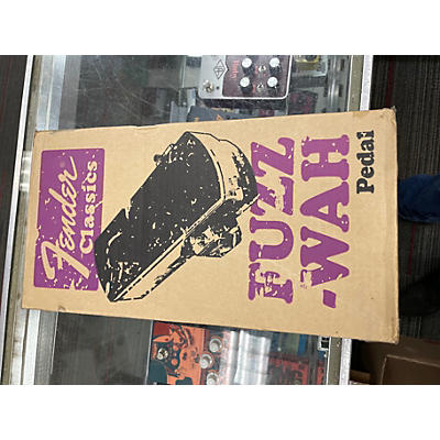 Used Fender Fuzz-Wah Effect Pedal
