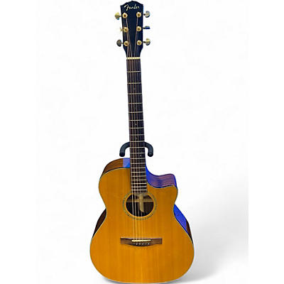 Used Fender GA45SCE Natural Acoustic Electric Guitar