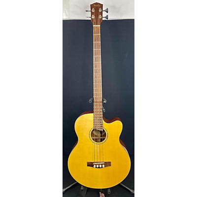 Fender Used Fender GB-41SCE Natural Acoustic Bass Guitar