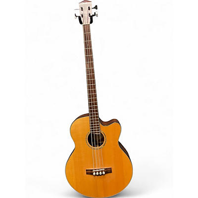 Used Fender GB-41SCE Natural Acoustic Bass Guitar