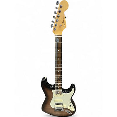 Used Fender GC ELITE STRAT TRANS BLACK Solid Body Electric Guitar