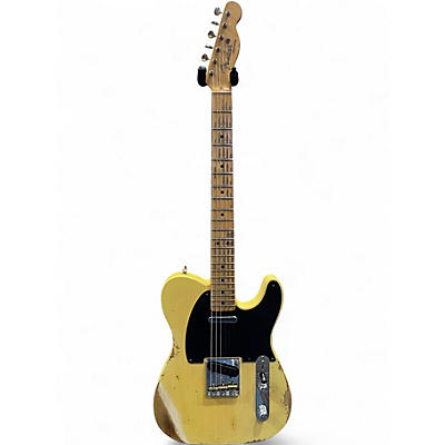Used Fender GC EXCLUSIVE TELECASTER HEAVY RELIC Butterscotch Solid Body Electric Guitar