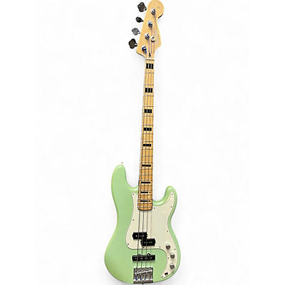 Used Fender GC FSR DELUXE PRECISION BASS Seafoam Green Electric Bass Guitar