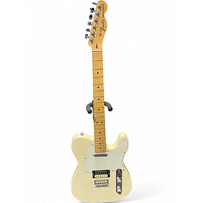 Used Fender GC USA PRO Telecaster HS Olympic White Solid Body Electric Guitar